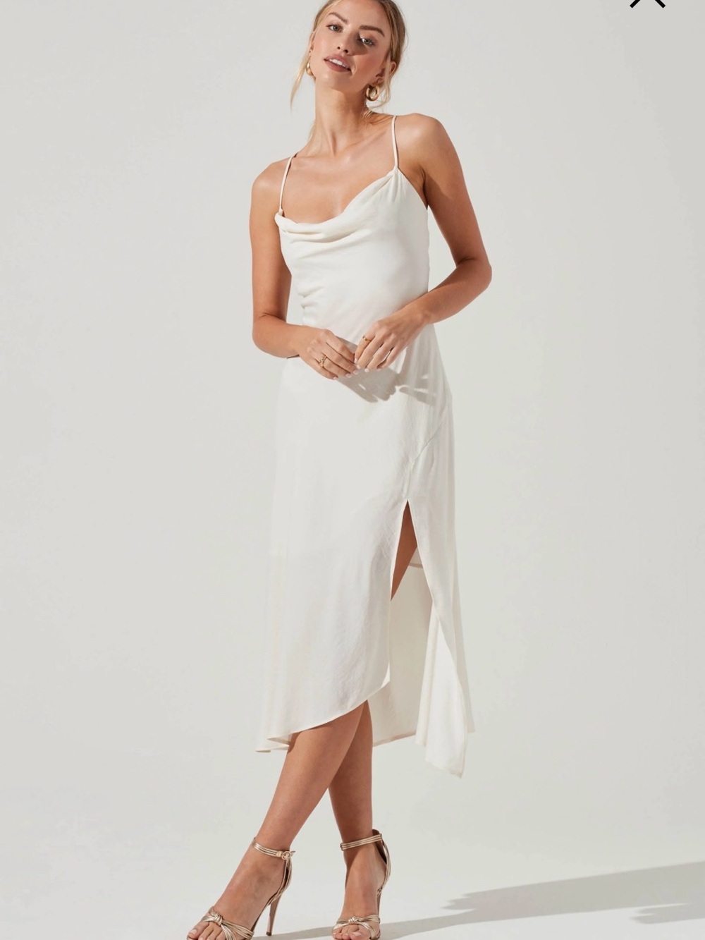 ASTR the Label Gaia Midi slip dress